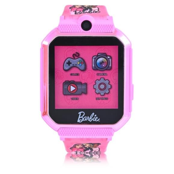 Barbie Childrens iTime Unisex Touchscreen Smart Watch with Silicone - Picture 1 of 6